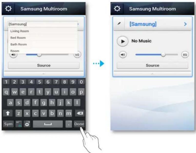 SAMSUNG WAM351 - Renommer un M3 branché - 1