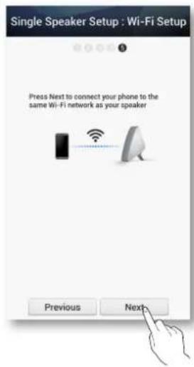 SAMSUNG WAM351 - Branchement du M3 à votre réseau au moyen de la méthode de configuration Wi-Fi (pour un seul M3) - Pour iOS - 8
