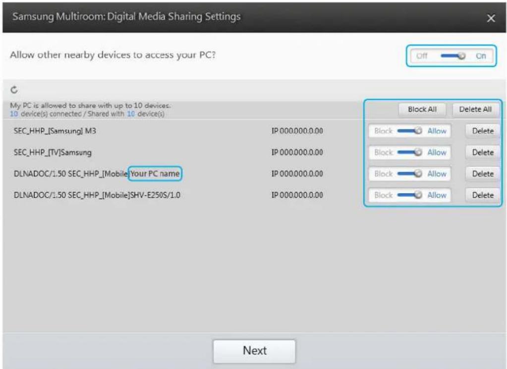 SAMSUNG WAM351 - REMARQUES - 2