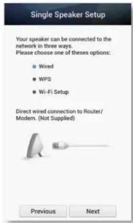 SAMSUNG WAM351 - Sélectionnez la méthode de connexion désirée. - 1