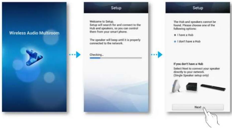 SAMSUNG WAM351 - Branchement du M3 à votre réseau au moyen de la méthode de configuration Wi-Fi (pour un seul M3) - Pour Androïde - 2