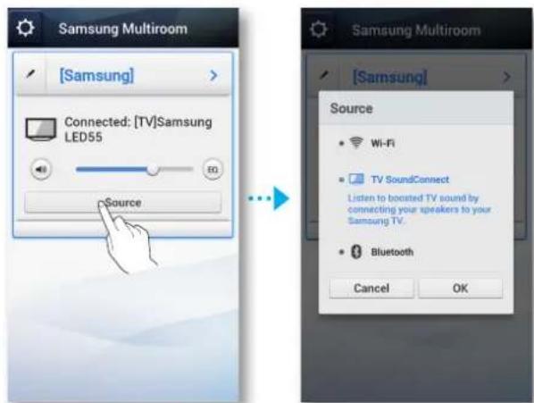 SAMSUNG WAM351 - Débranchement de TV SoundConnect - 1