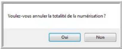 XEROX DocuMate 262i - Annulation de l'option Configurer avant de numérique - 2