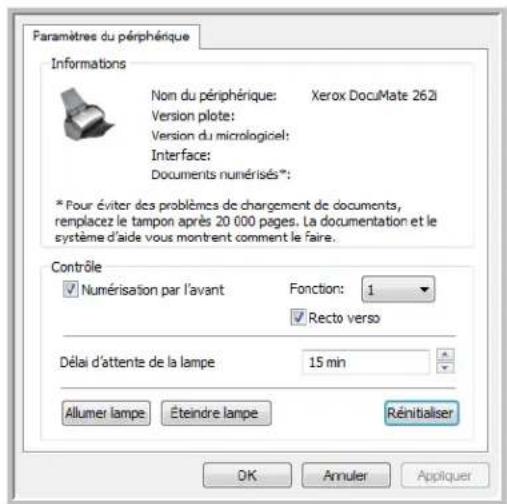 XEROX DocuMate 262i - Pour configurer l'évenement de numérisation par alimentation avant : - 2