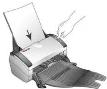 XEROX DocuMate 262i - Numérisation à partir du bac d'entrée avec le bac d'alimentation avant baisse - 4