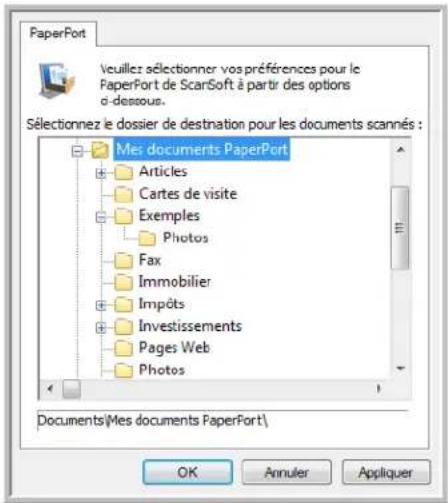 XEROX DocuMate 262i - Propriétés PaperPort - 1
