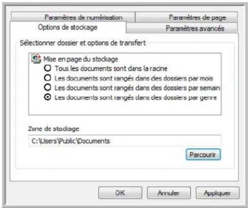 XEROX DocuMate 262i - Pour définit plusieurs dossiers pour le transfert vers stockage : - 2