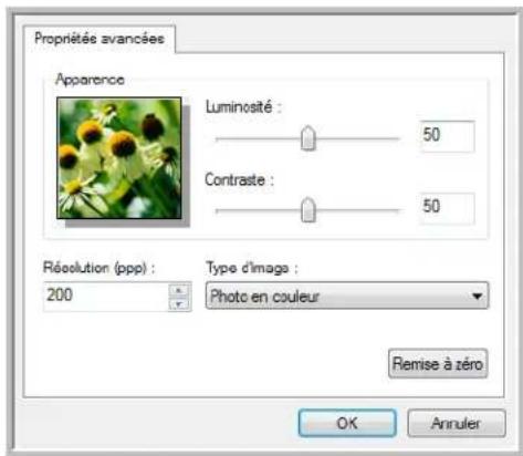 XEROX DocuMate 262i - Pour selectionner les parametes du scanneur : - 2