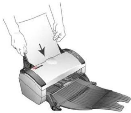 XEROX DocuMate 262i - Numérisation à partir du bac d'entrée avec le bac d'alimentation avant baisse - 2