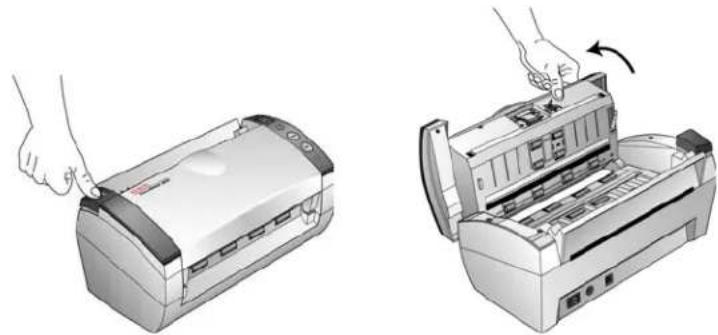 XEROX DocuMate 262i - Pour remplacer le bloc du tampon de l'AAD : - 1