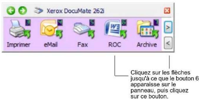 XEROX DocuMate 262i - Pour numériser avec ROC : - 4