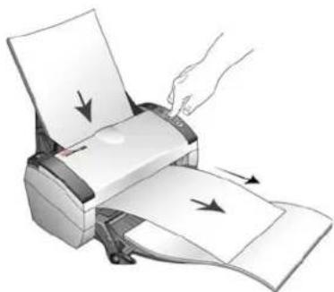 XEROX DocuMate 262i - Numérisation à partir du bac d'entrée avec le bac d'alimentation avant baisse - 6