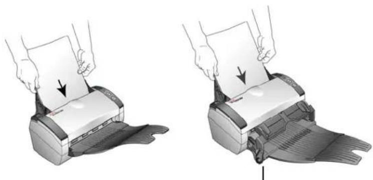XEROX DocuMate 262i - Chargement et numérisation de documents à partir du bac d'entrée - 4