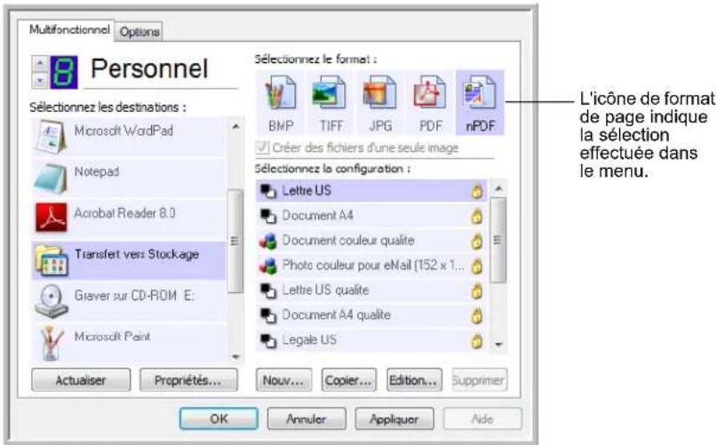 XEROX DocuMate 262i - Pour numériser en sPDF ou nPDF : - 2