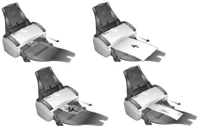 XEROX DocuMate 262i - Pour verrouiller le bac d'alimentation avant en position abaissee : - 8