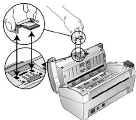 XEROX DocuMate 262i - Pour remplacer le bloc du tampon de l'AAD : - 2