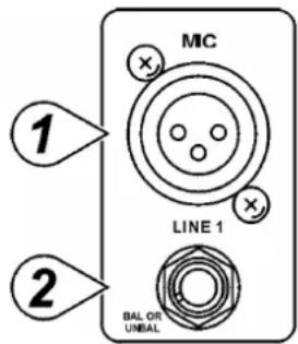 VELLEMAN PROMIX22U - LINE-ingang - 1