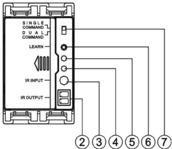 VISION TC2CTL1 - FRONT AND REAR CONTROL PANELS - 2