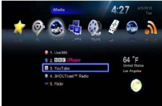 VIEWSONIC VMP74 - Affichage du contenu youtube - 1