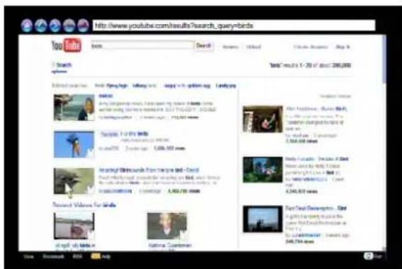 VIEWSONIC VMP74 - Affichage du contenu youtube - 3