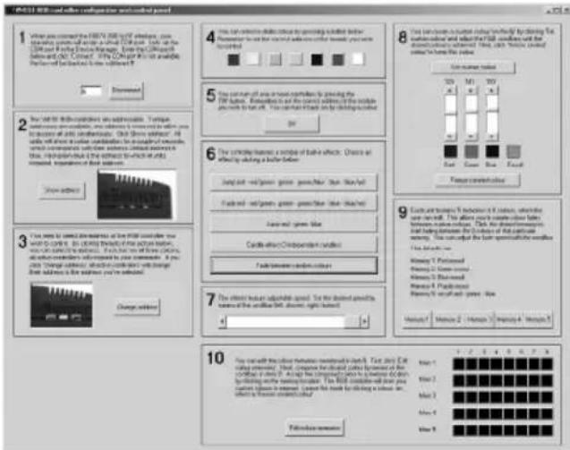 VELLEMAN VM151 - Screenshot der Demosoftware: - 1