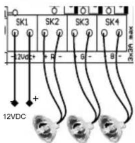 VELLEMAN VM151 - RACCORDEMENT - 1