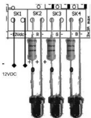 VELLEMAN VM151 - Ledstrip met gemeinschappelijk anode (+) - 2