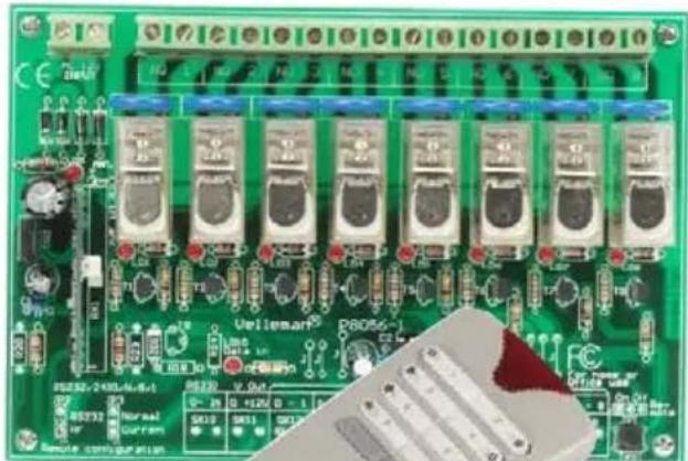 VELLEMAN VM118 - EIGHT CHANNEL RF REMOTE CONTROL SET - 1