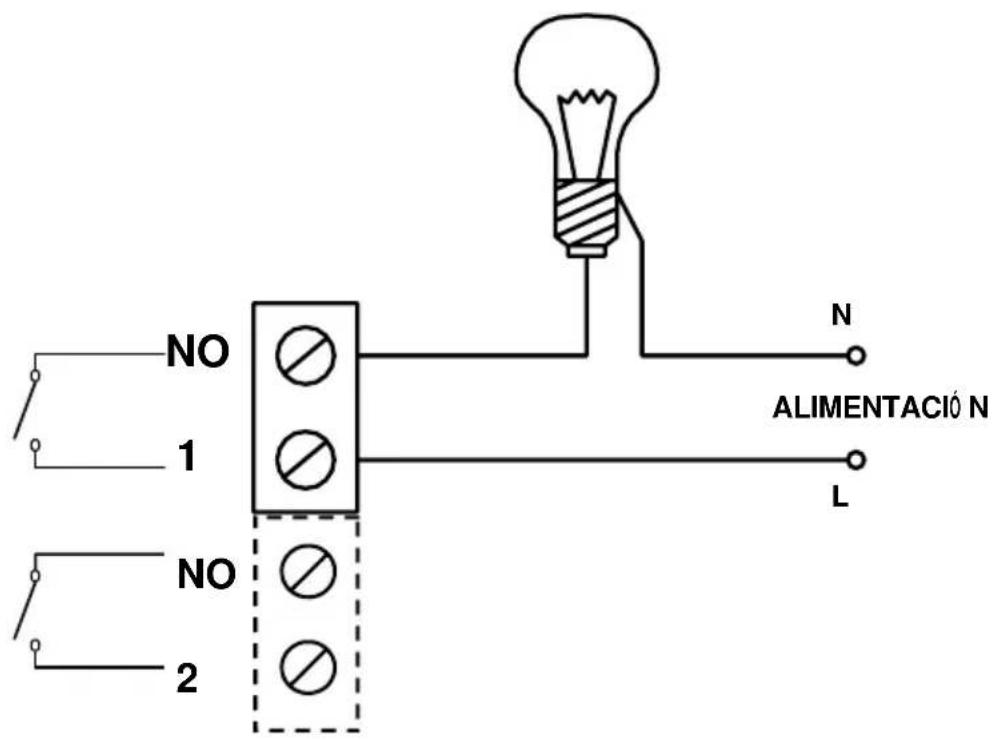 VELLEMAN VM118 - EJEMPLOS DE CONEXIÓN DE SALIDA - 1