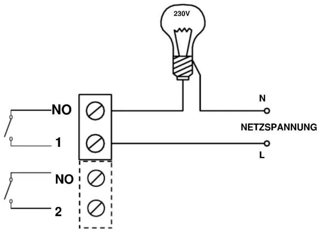 VELLEMAN VM118 - AUSGANGSANSCHLUSS-BEISPIEL - 1