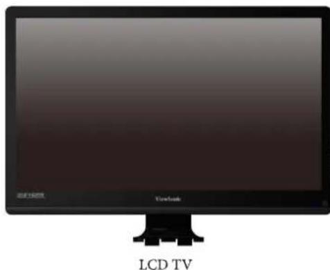VIEWSONIC VT2405LED - Follow the instructions below to install the TV stand: - 1