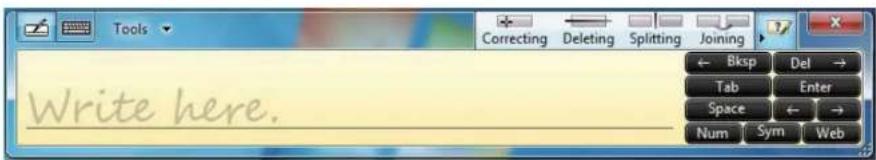 VIEWSONIC ViewPad VPAD10 - Zeichen für Zeichen schreiben - 1
