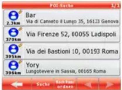 TELE System TS8500PND - Navigation zu einer Adresse - 19