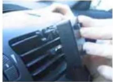 TELE System TS8500PND - Use of the PND in Auto Installation of the air mount vent support (NEW) - 3