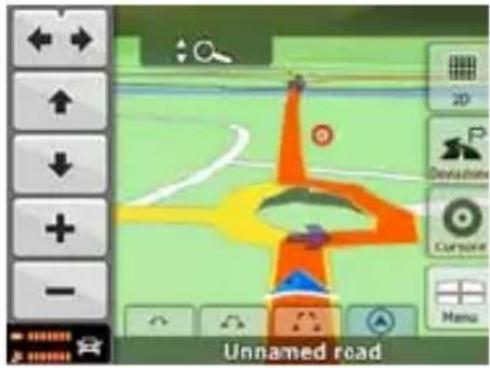 TELE System TS8500PND - Schermata Mappa - 2