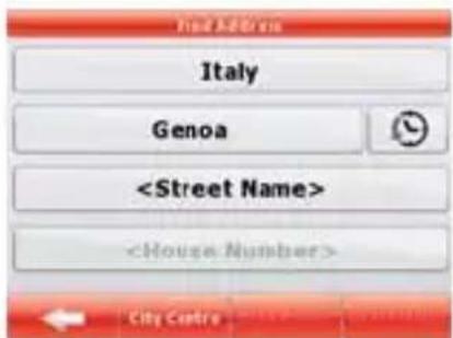 TELE System TS8500PND - Navigating to an address - 1