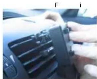 TELE System TS8500PND - Uso en el Coche - Instalación del nuevo Air Mount Support - 3