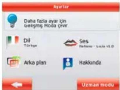 TELE System TS8500PND - Başlangıç ekranı: Navigasyon menüsü - 2