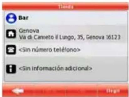 TELE System TS8500PND - Navegación hasta un POI - 11