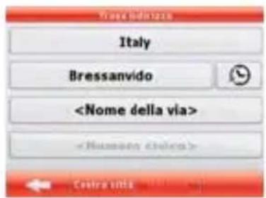 TELE System TS8500PND - Navigazione a un indirizzo - 1