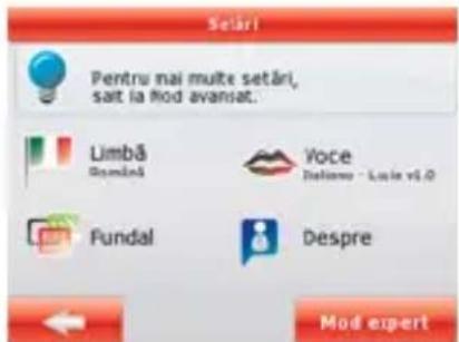 TELE System TS8500PND - Ecran principal: meniul navigare - 2