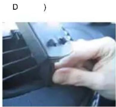 TELE System TS8500PND - Uso en el Coche - Instalación del nuevo Air Mount Support - 6