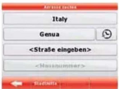 TELE System TS8500PND - Navigation zu einer Adresse - 1