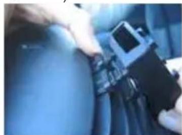 TELE System TS8500PND - Use of the PND in Auto Installation of the air mount vent support (NEW) - 5