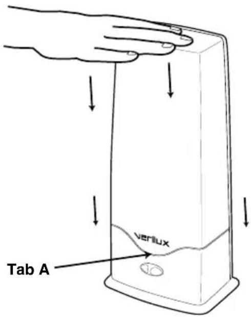 Verilux HappyLight 6000 - Re-installing Bulb and Plastic Diffuser - 3