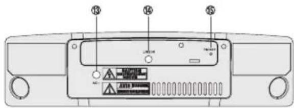 Vieta Audio VHIS112BK - Vue arrière - 1