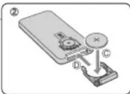 Vieta Audio VHIS112BK - Pour remplacer la batterie de la télécommande - 2