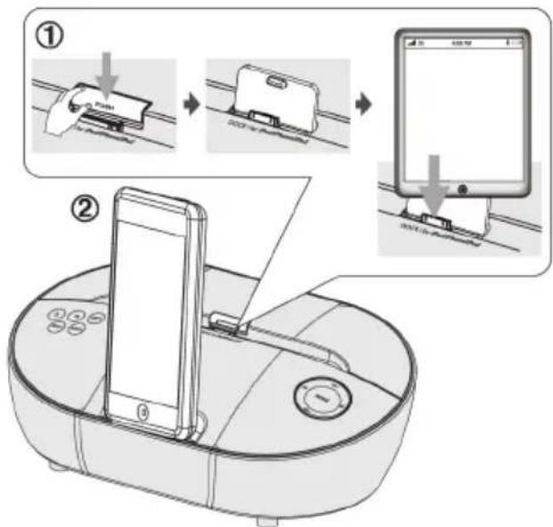Vieta Audio VHIS112WH - Reproducir desde un iPod/iPhone/iPad Escuchar el iPod/iPhone/iPad - 1