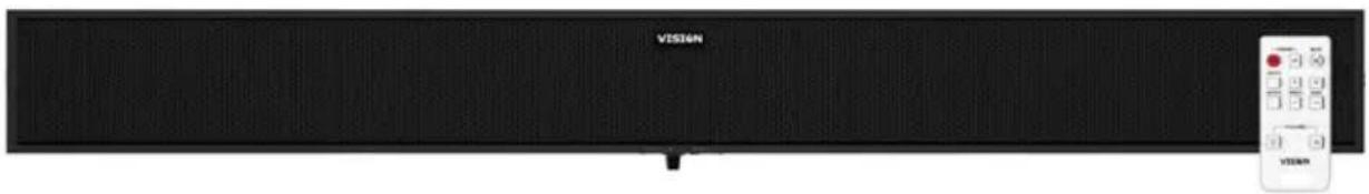 VISION SP2000P - HAUT-PARLEUR BARRE DE SON SP-2000P MANUEL DE L'UTI LI SATEUR - 1