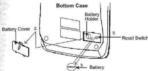 Victor Technology 1297 - REEMPLACEMENT DES PILES - 1